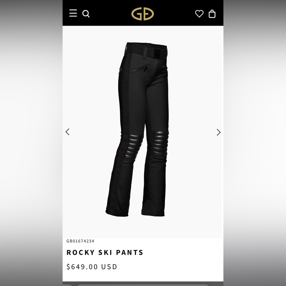 Goldbergh Rocky ski pant
